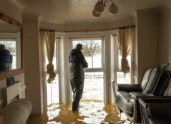 water damage restoration service Auberry